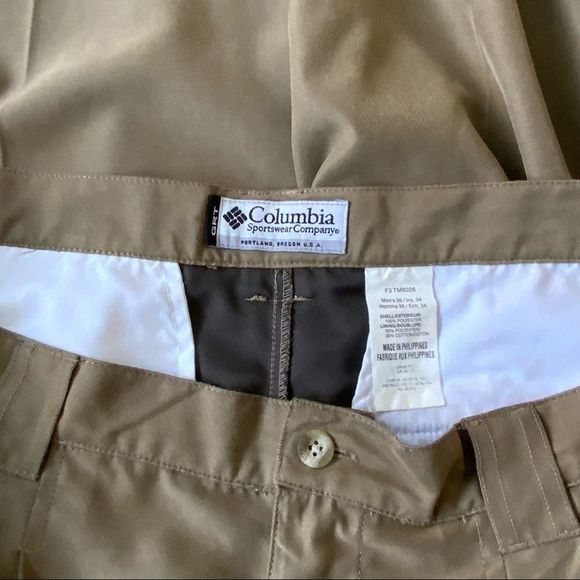 Columbia Pleat Front Light Weight Pants 36x34 - Picture 8 of 8